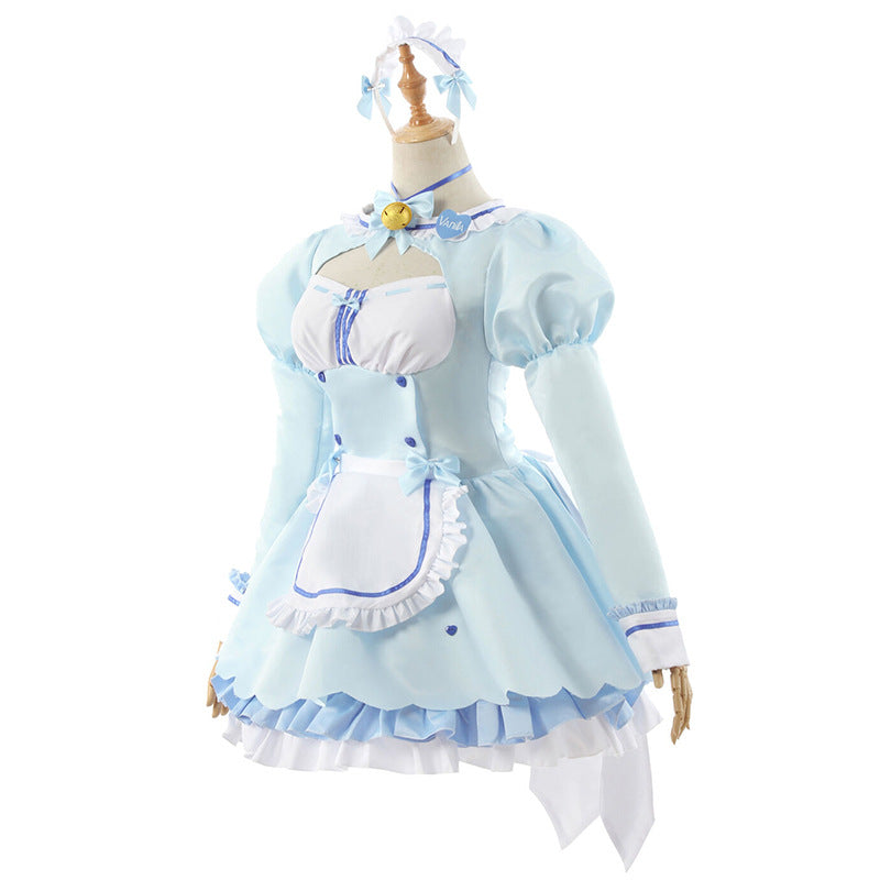 Nekopara Chocolate Vanilla Lolita Dress Costume Halloween Carnival Outfit For Girls Women