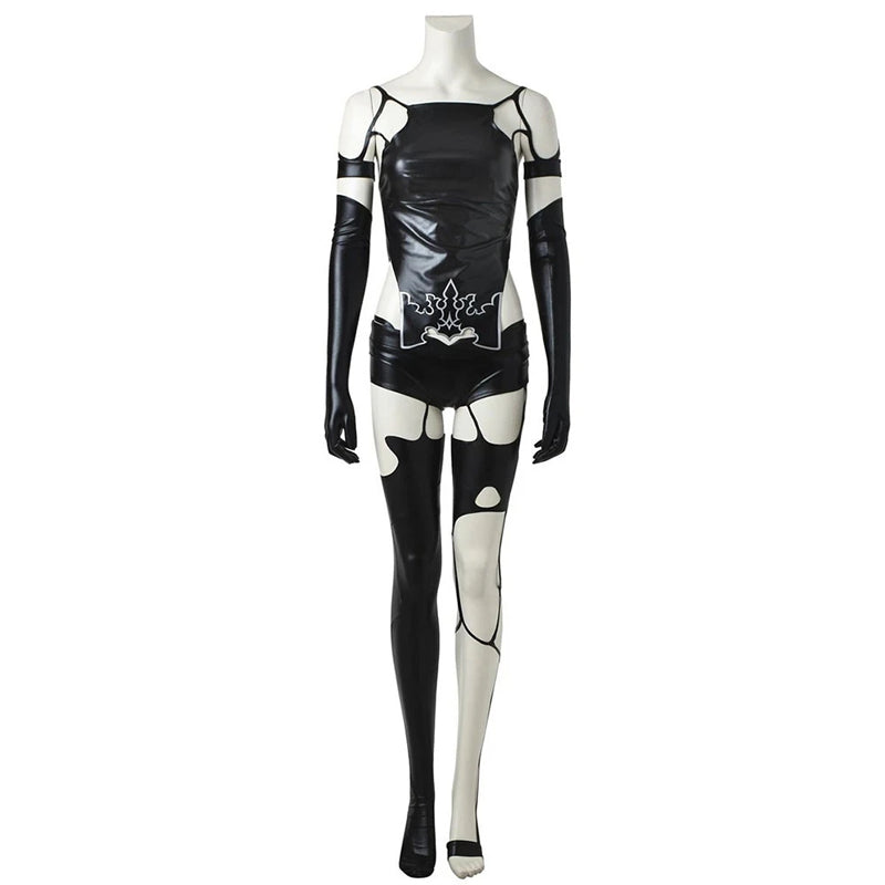 NieR:Automata YoRHa Type A No. 2 Cosplay A2 Costume Halloween Cosplay PU Outfit