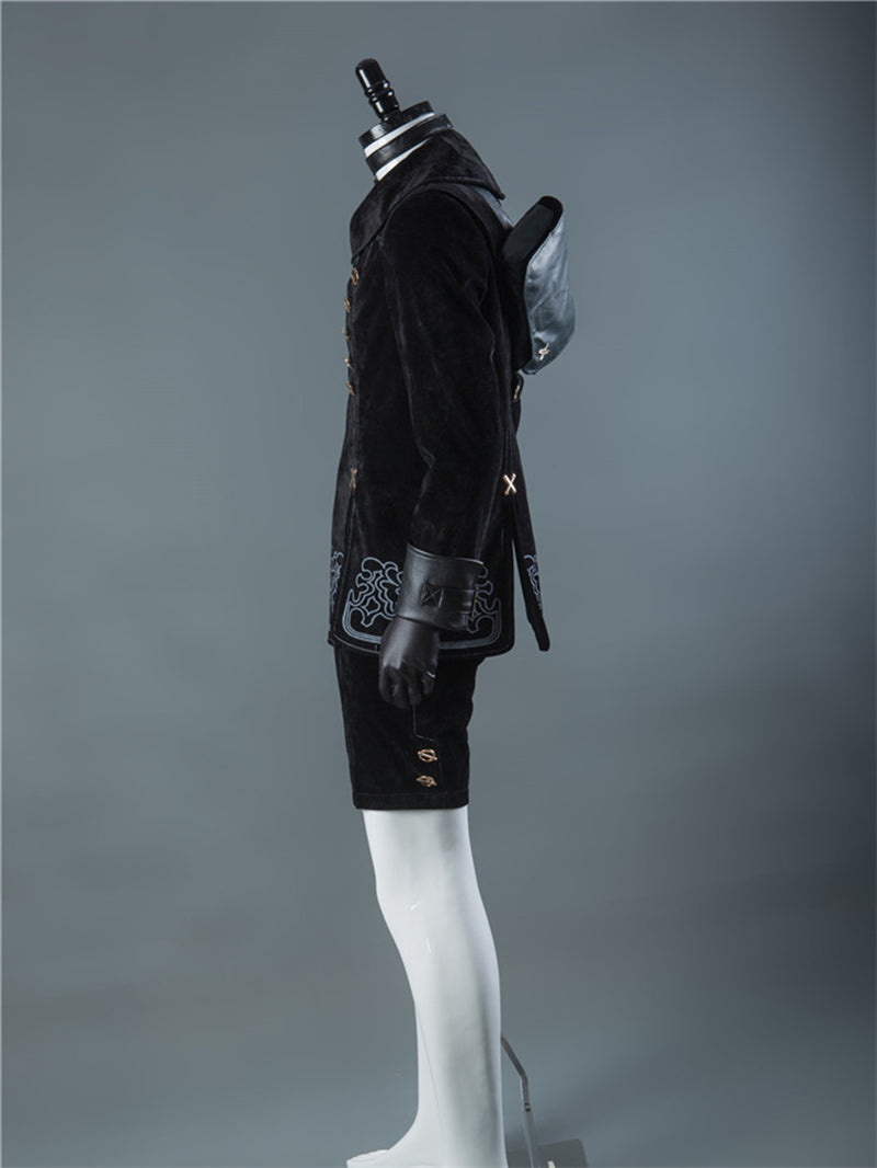 Nier: Automata YoRHa No.9 Type S 9S Cosplay Costume Suit With Wigs Set Halloween Cosplay Costume