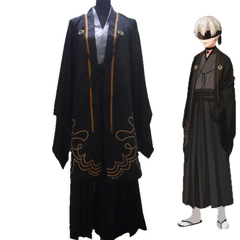Nier: Automata YoRHa No.9 Type S 9S / No.2 Type B 2B Kimono Costume Halloween Carnival Cosplay Costume