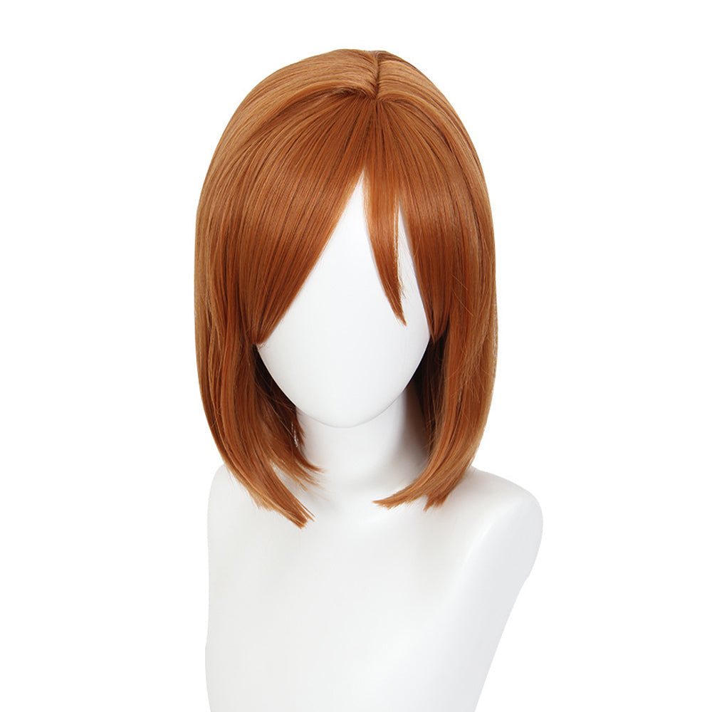 Nobara Kugisaki Cosplay Wigs Brown Short Wigs