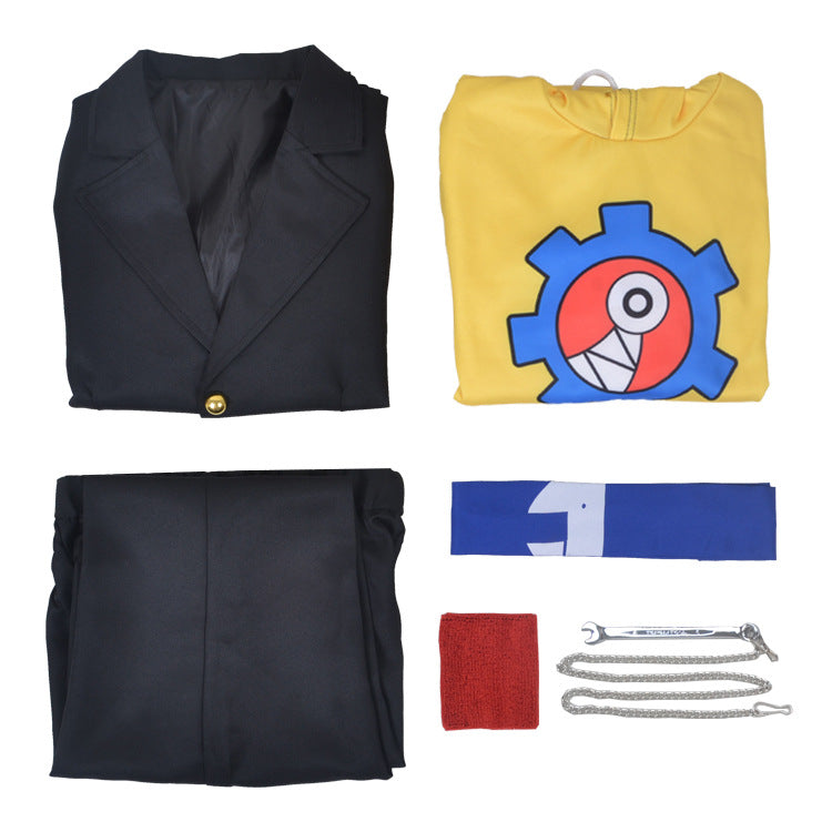 Anime SK8 the Infinity Kyan Reki Cosplay Costumes With Wigs Full Set Halloween Carnival Cosplay Costume