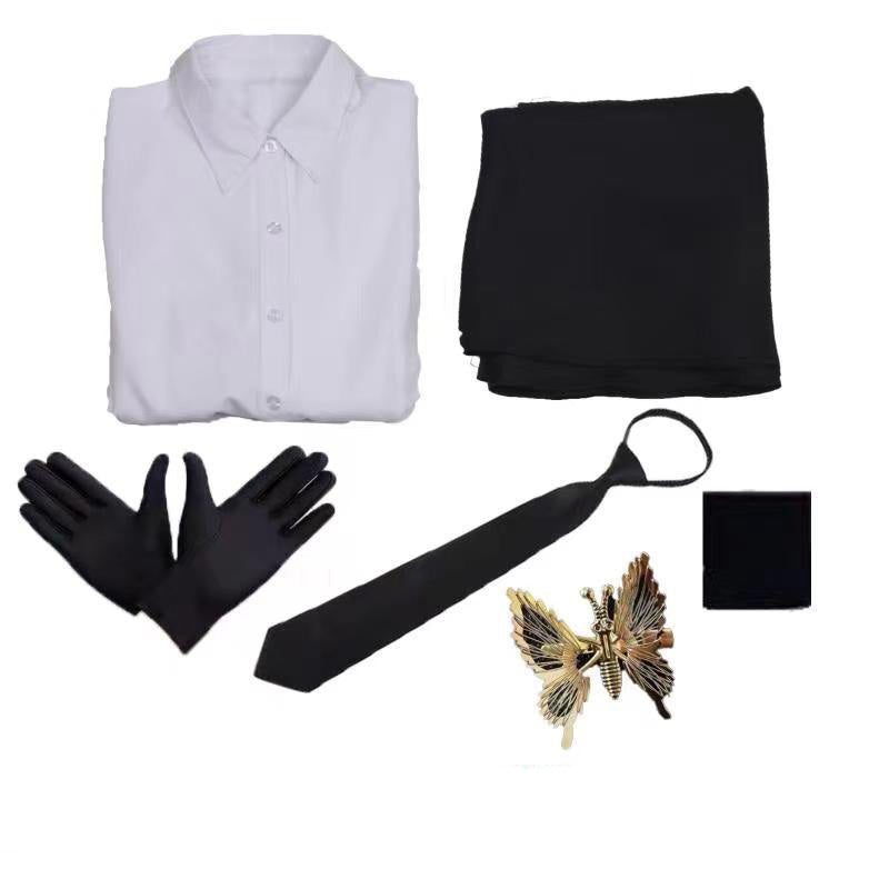 Anime Bungou Stray Dogs Akiko Yosano Cosplay Costume With Wigs All Set Halloween Costume