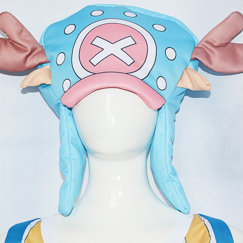 One Piece Chopper Costume Outfit Full Set Halloween Cosplay Costume