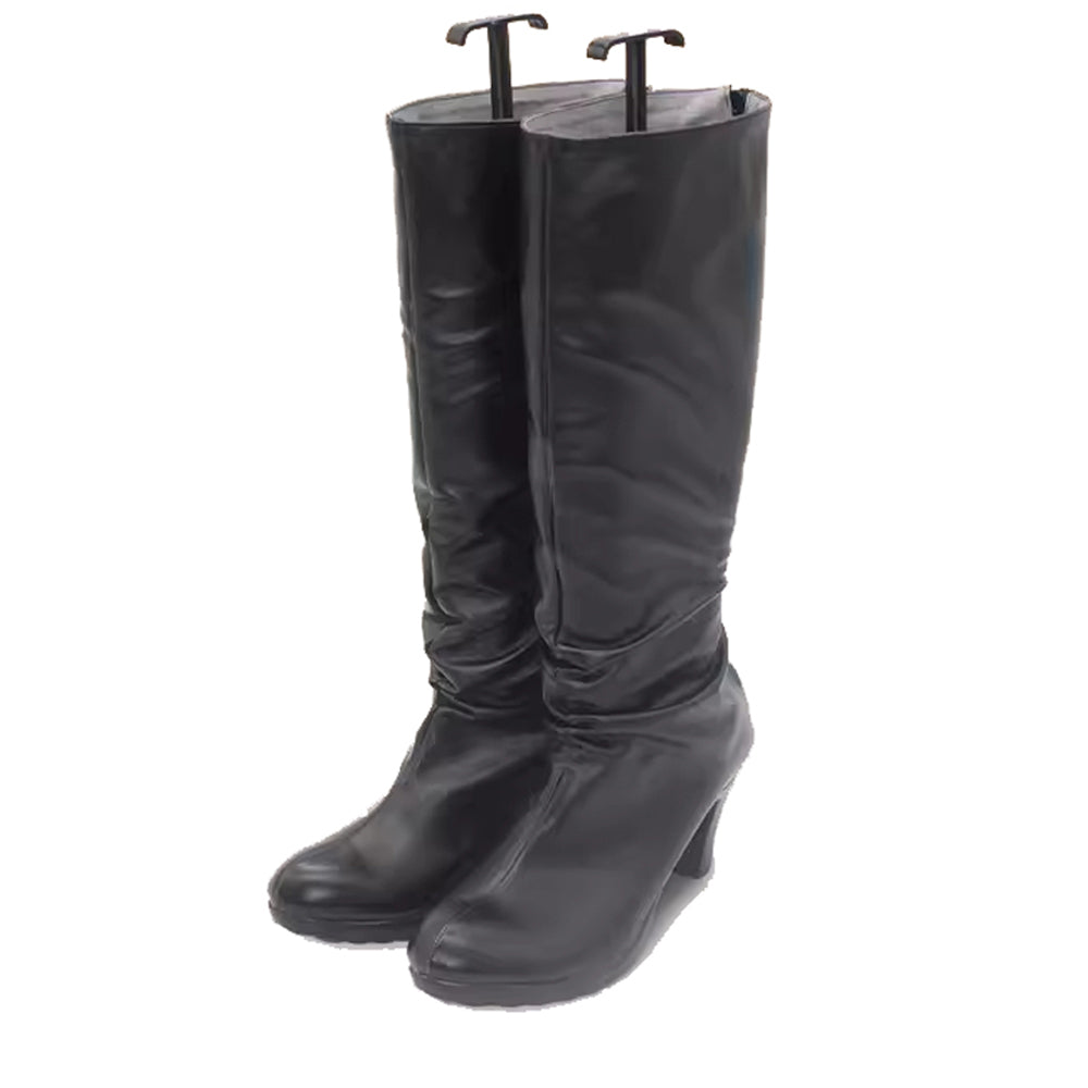 Oshi no Ko Ruby Hoshino New Costume Shoes Black PU Leather Boots