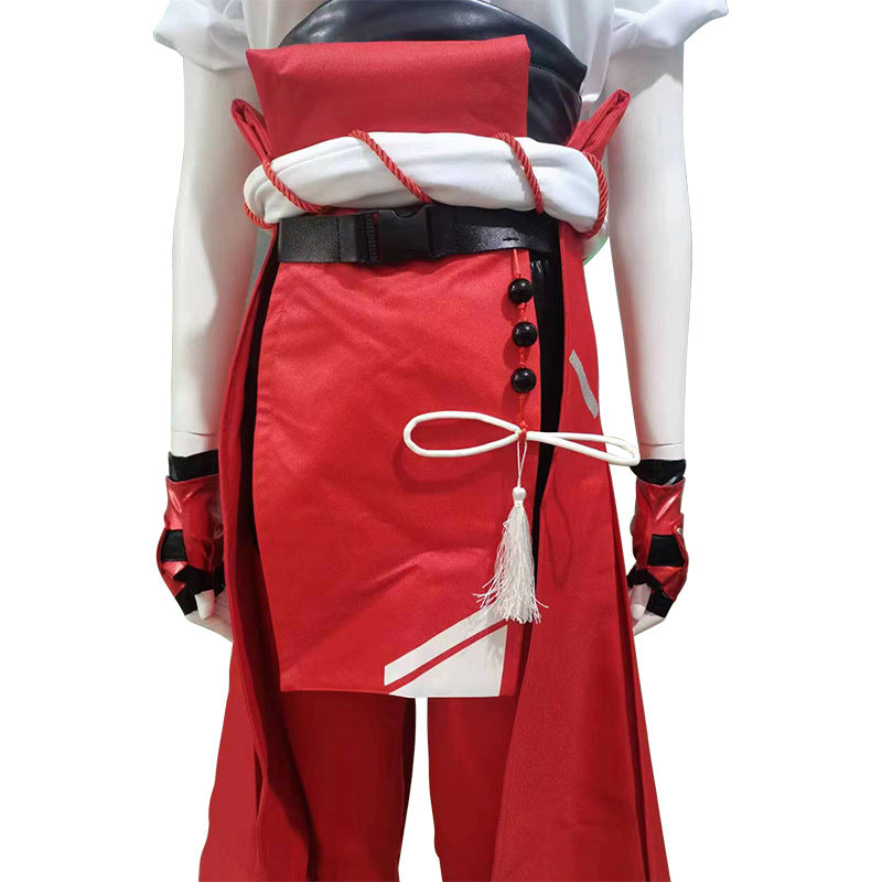 Overwatch 2 Kiriko Kamori Cosplay Whole Set Costume+Wigs+Shoes+Props Halloween Carnival Costume Set