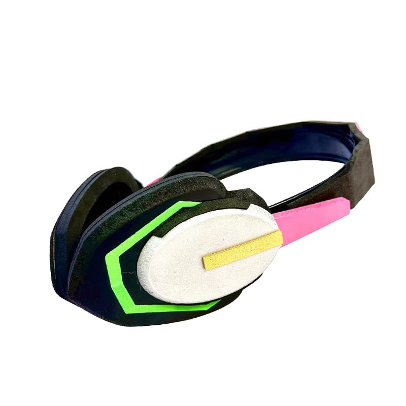 Overwatch D.VA Hana Song Cosplay Costume Full Set With Headphones and Gun