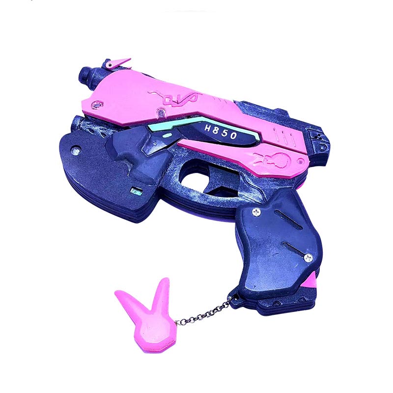 Overwatch D.VA Hana Song Cosplay Costume Full Set With Headphones and Gun