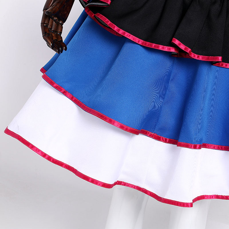 Overwatch D.Va Hana Song Cosplay Costume Kimono Dress Lolita Dress Halloween Carnival Costume