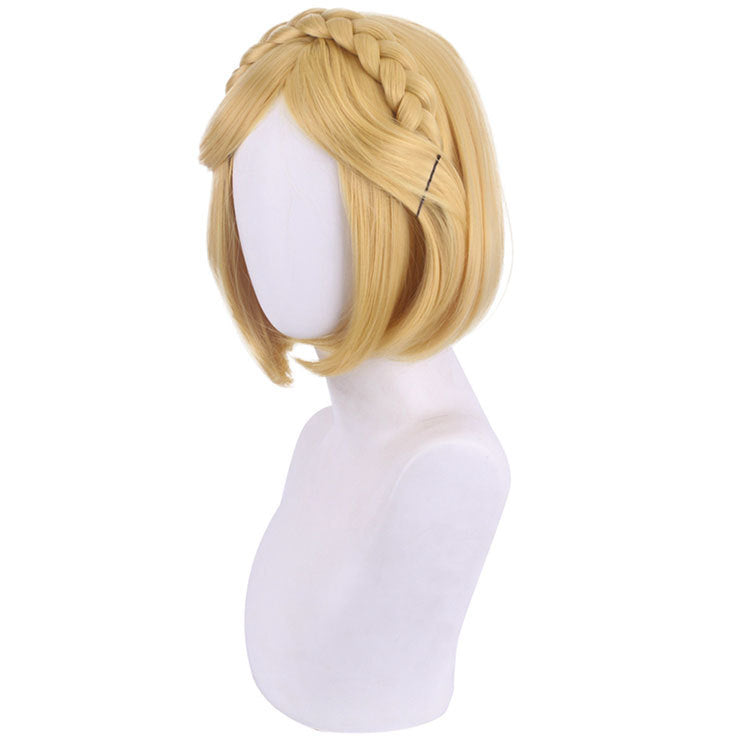 Princess Zela Costume Wigs Golden Cosplay Wigs Accessories
