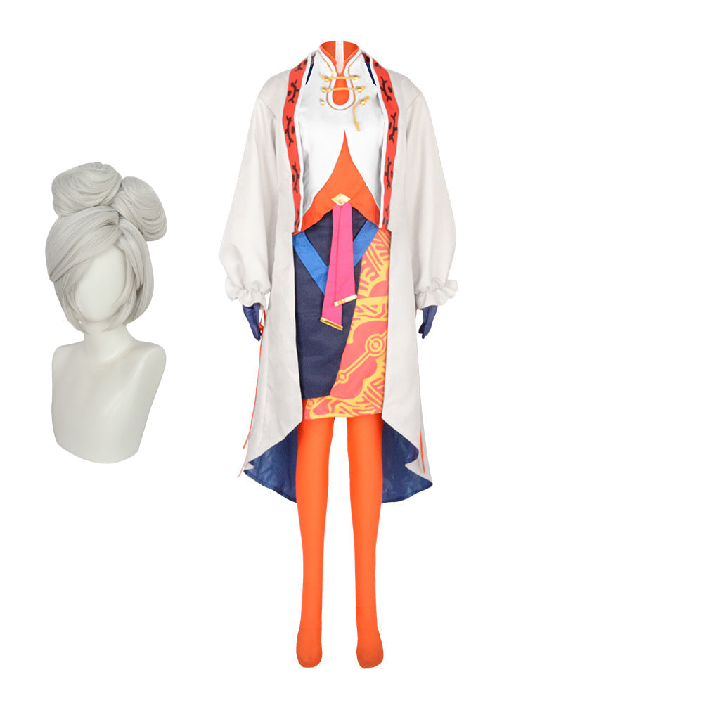 Purah Costume Full Set Halloween Carnival Cosplay Outfit Set