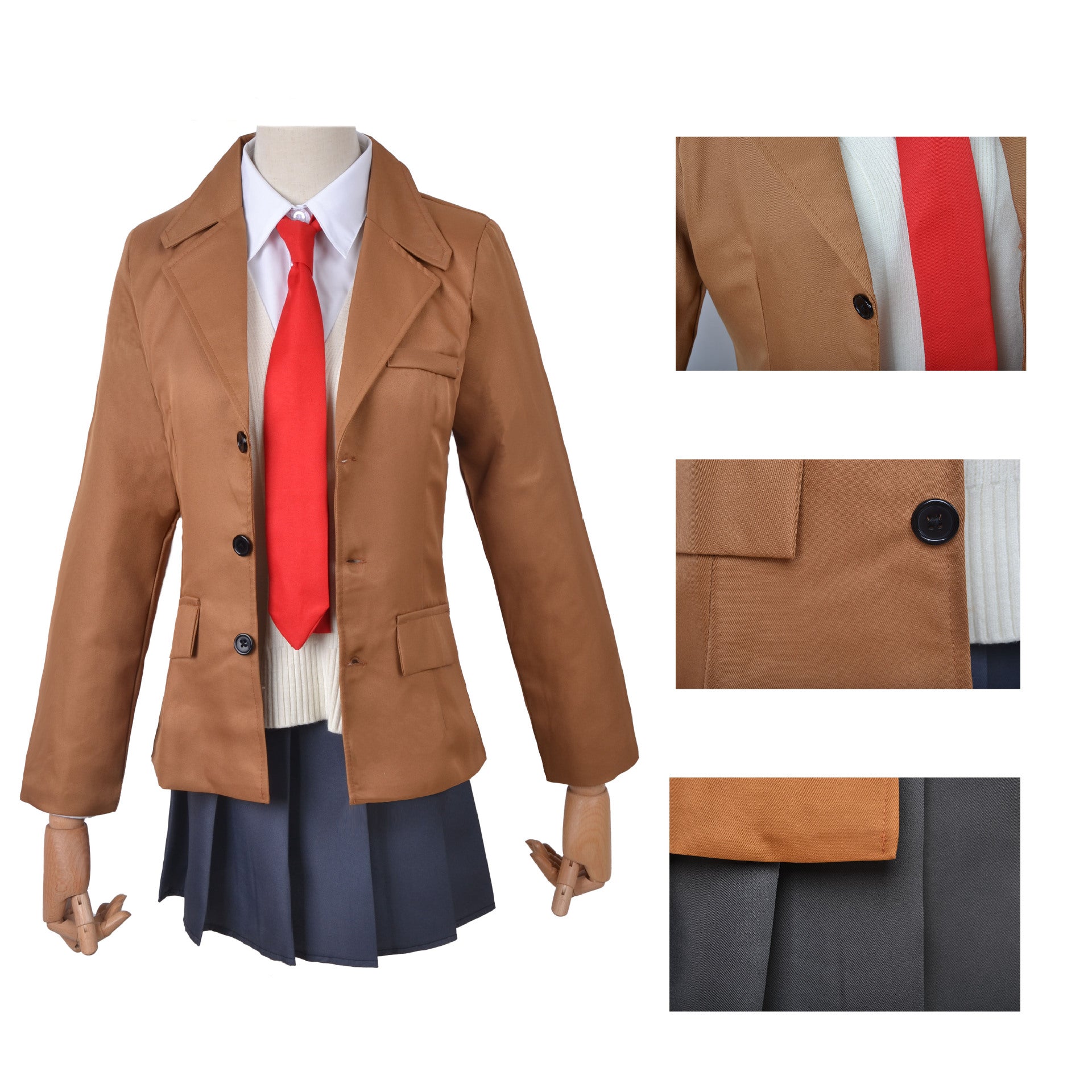 Rascal Does Not Dream of Bunny Girl Senpai Mai Sakurajima Uniform Costume Full Set Halloween Cosplay Outfit