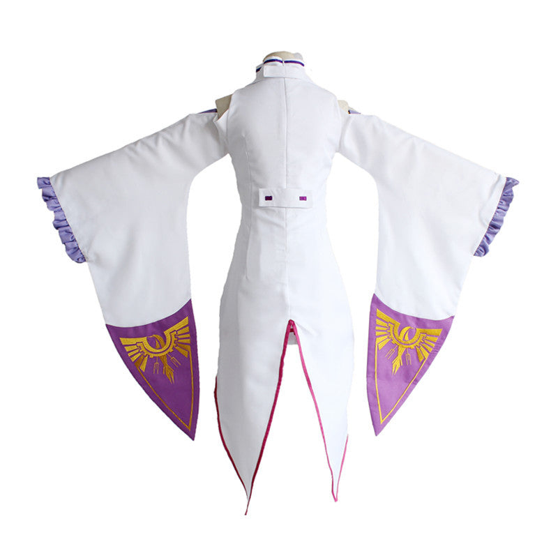 Anime Re:Zero ? Starting Life in Another World Emilia Cosplay Costume Dress Outfit