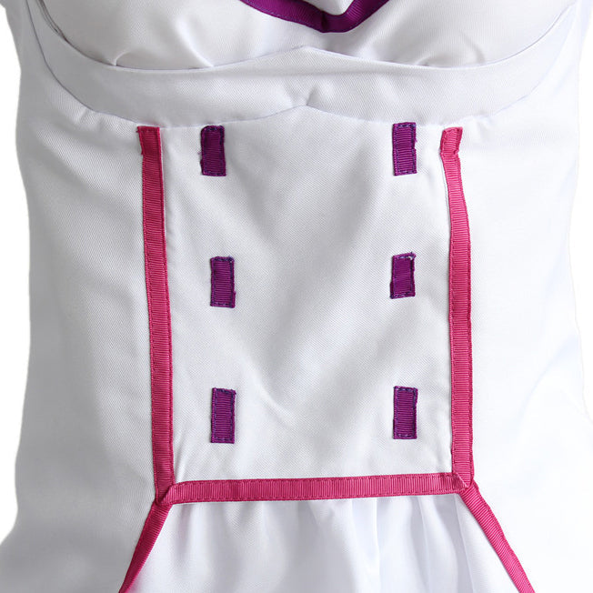 Anime Re:Zero ? Starting Life in Another World Emilia Cosplay Costume Dress Outfit