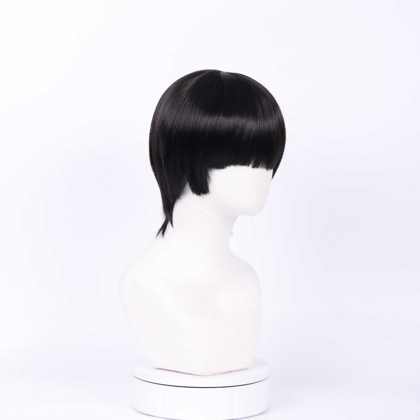 Rock Lee Costume Wigs Black Short Wigs