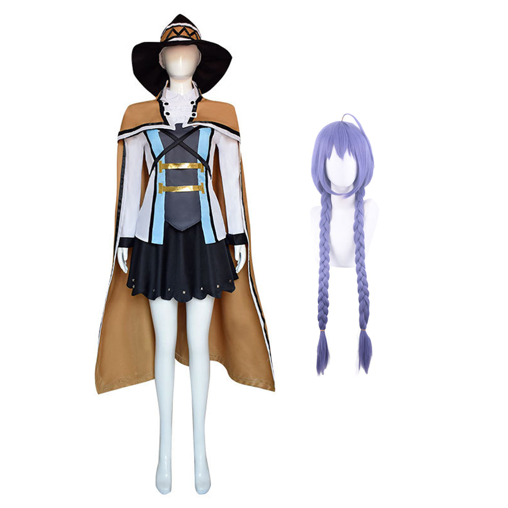Roxy Costume Migurdia Cosplay Outfit Full Set With Cloak and Hat
