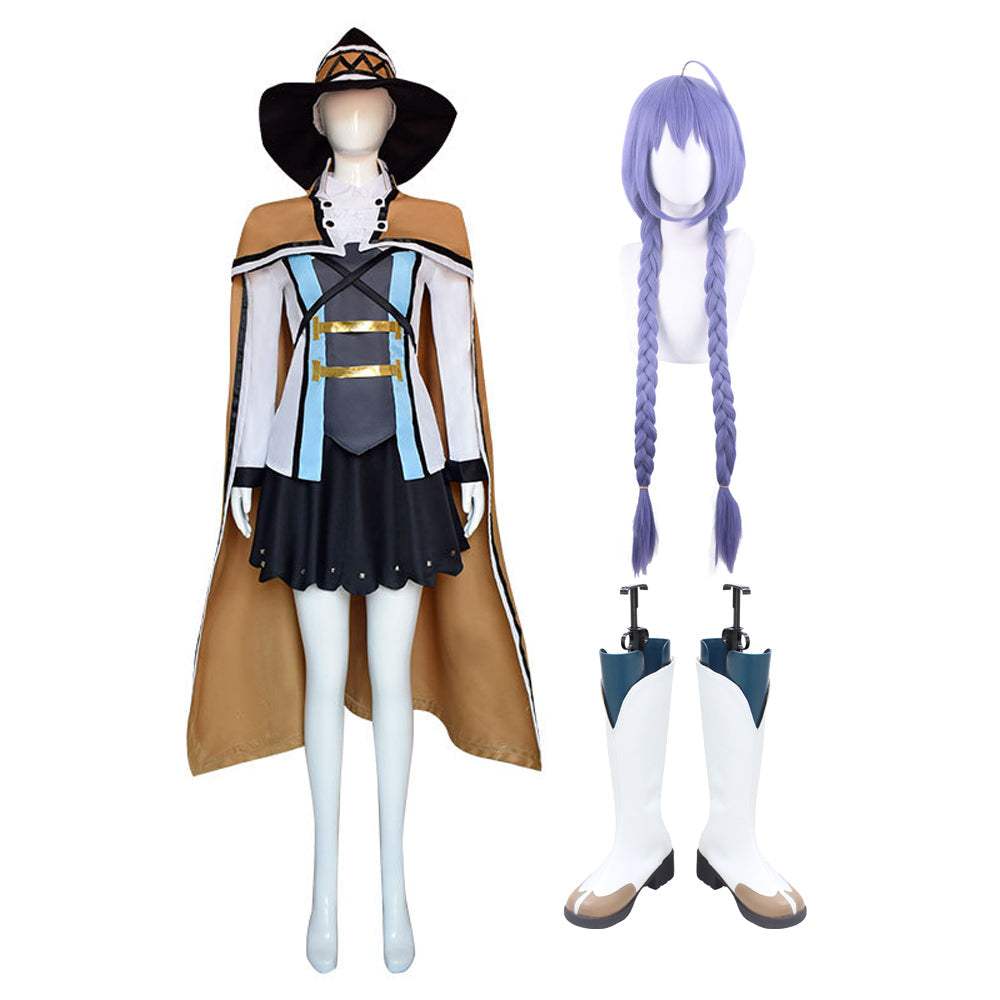 Roxy Costume Migurdia Cosplay Outfit Full Set With Wig and Boots Halloween Costume