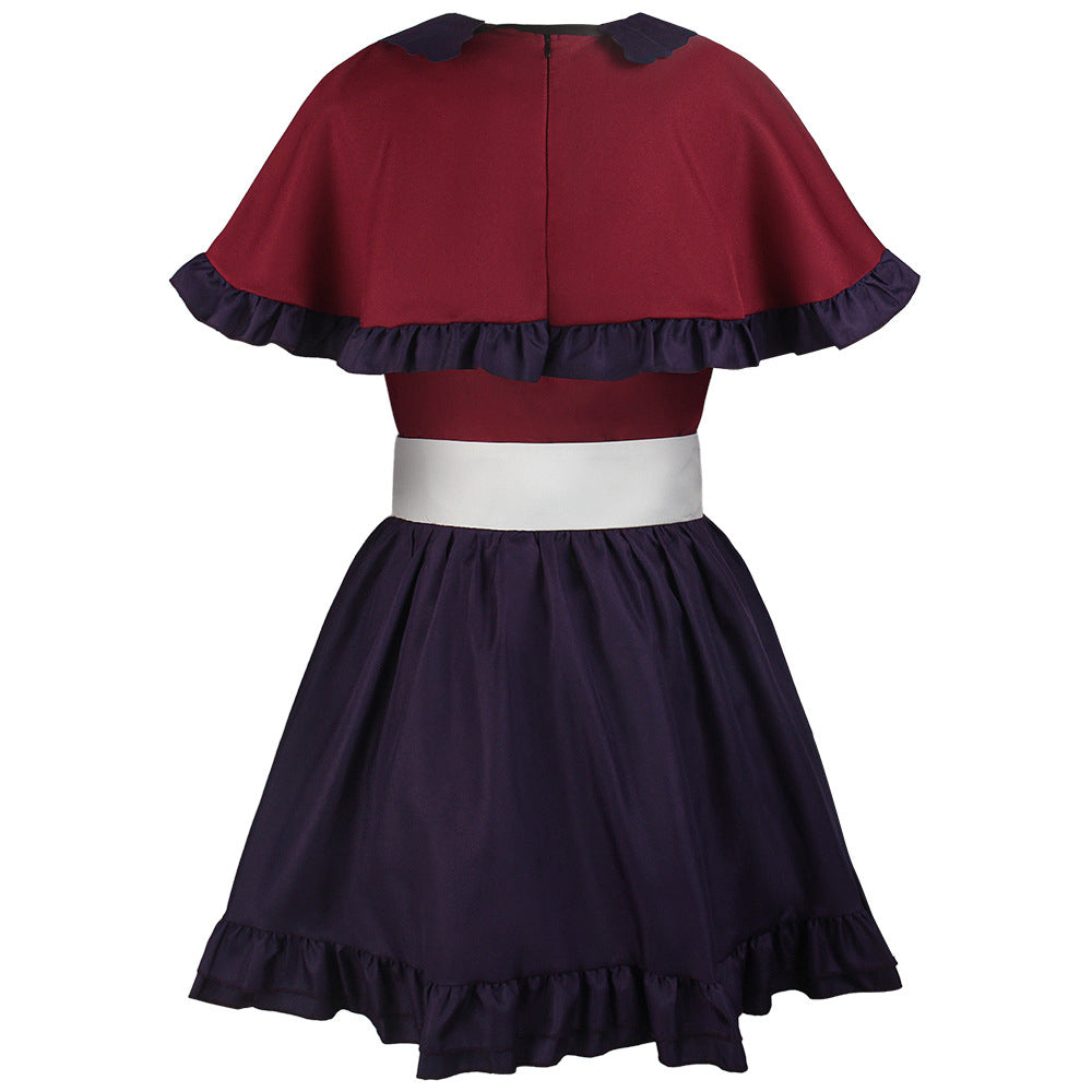 Oshi no Ko Ruby Hoshino Whole Set New Costume Dress With Wigs and Boots Halloween Cosplay Outfit Set