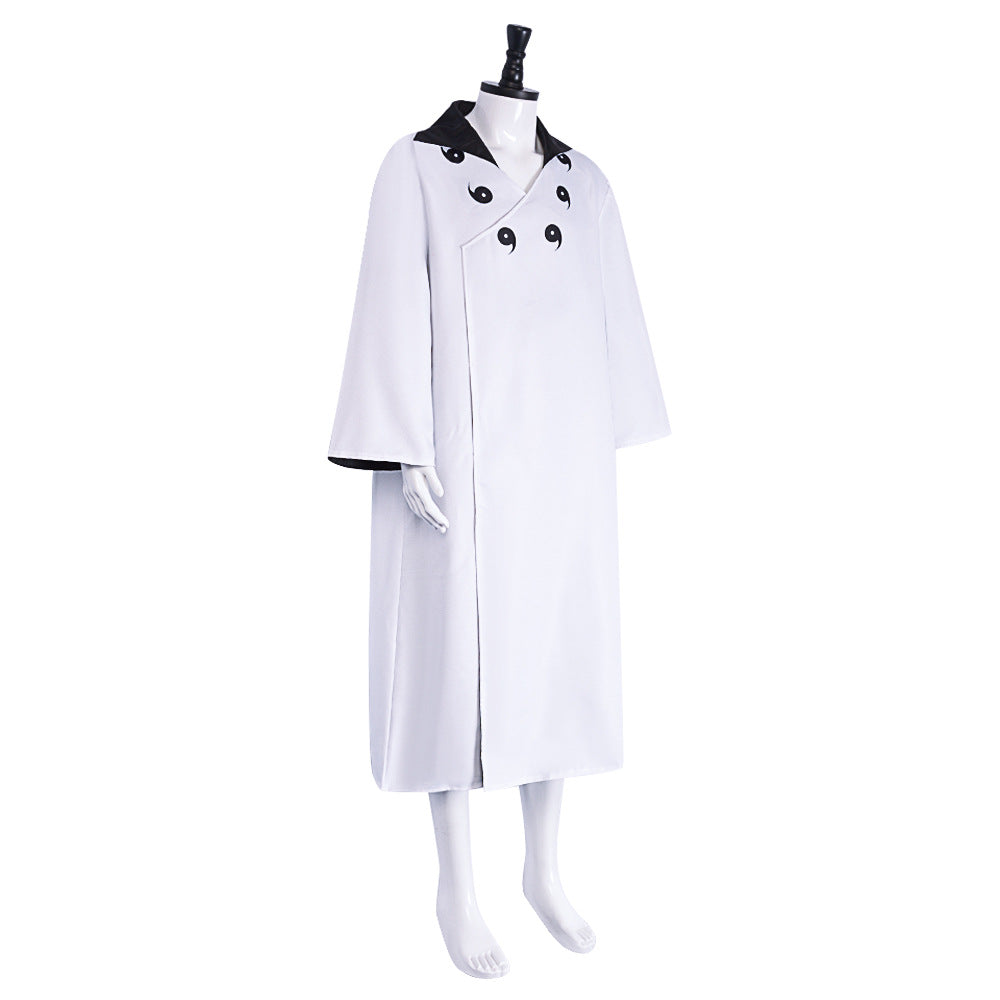 Sage of Six Paths White Costume Cloak Outfit Halloween Costume
