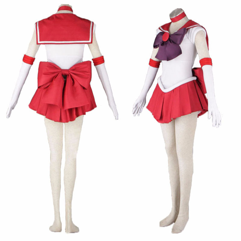 Anime Sailor Moon Rei Hino Sailor Mars Cosplay Costume Dress Halloween Cosplay Outfit