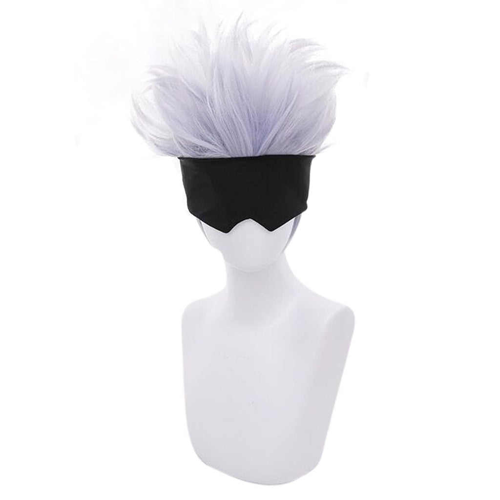 Satoru Gojo Cosplay Wigs Halloween Cosplay Accessories