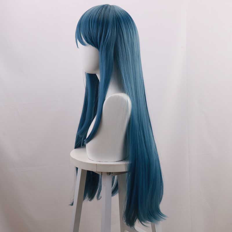 Danganronpa: Trigger Happy Havoc Sayaka Maizono Cosplay Wigs Blue Long Wigs