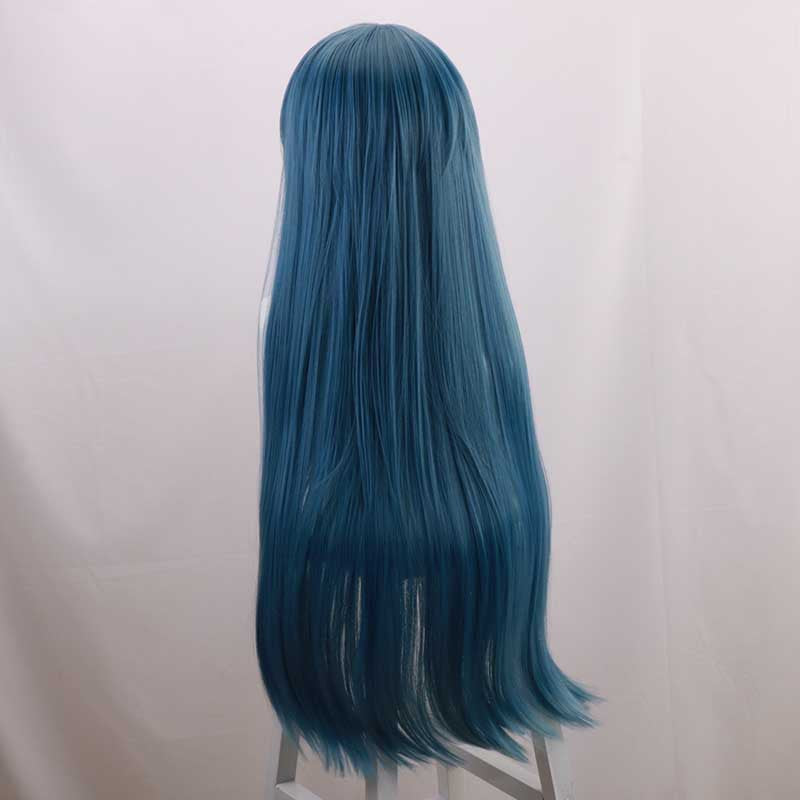 Danganronpa: Trigger Happy Havoc Sayaka Maizono Cosplay Wigs Blue Long Wigs