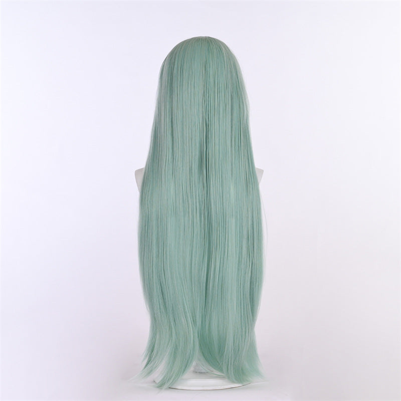 Elizabeth Liones Cosplay Wigs Green Long Wigs Accessories