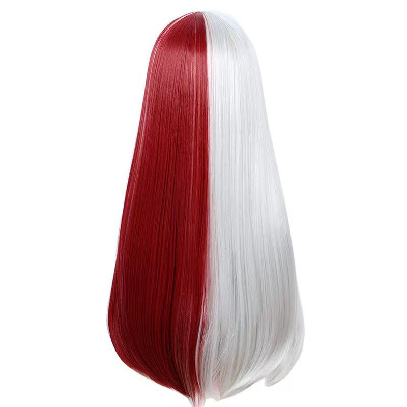 Shoto Todoroki Female Version Wigs Long Wigs