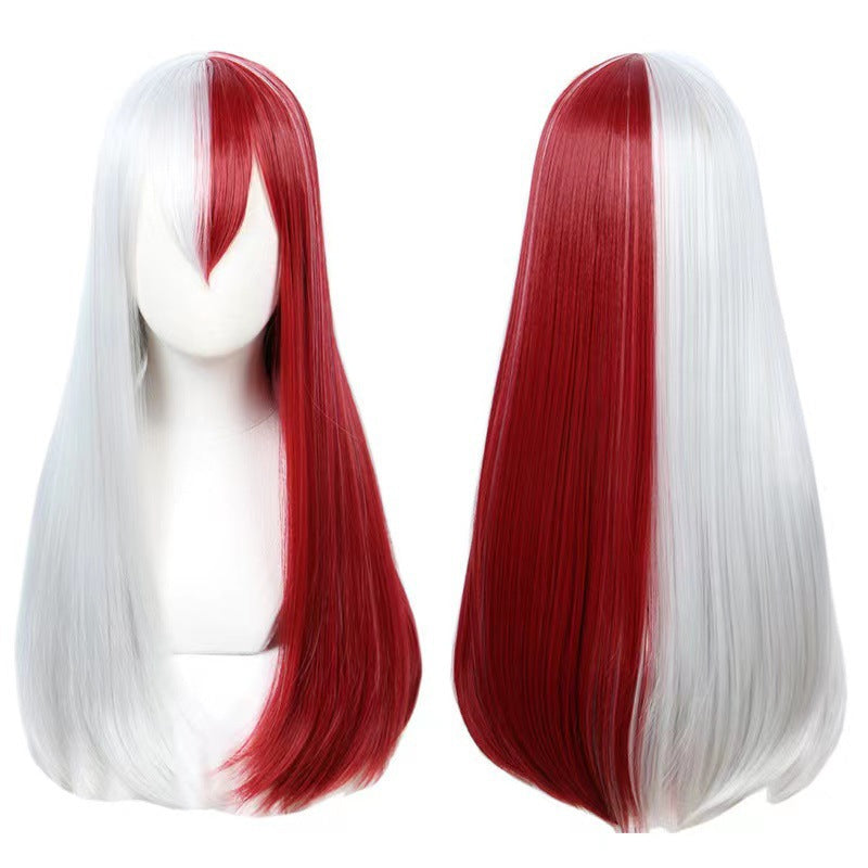 Shoto Todoroki Female Version Wigs Long Wigs