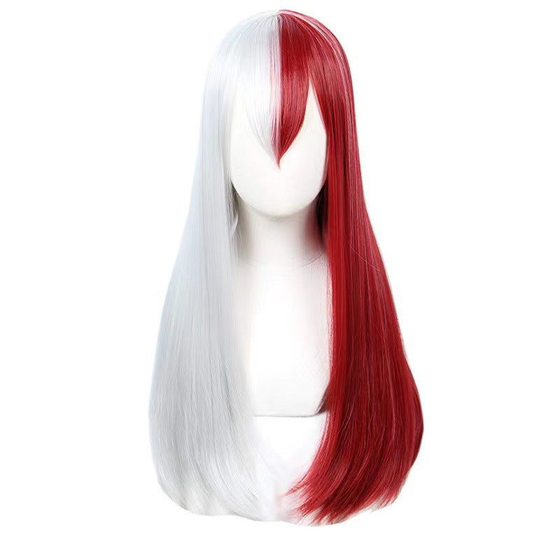 Shoto Todoroki Female Version Wigs Long Wigs