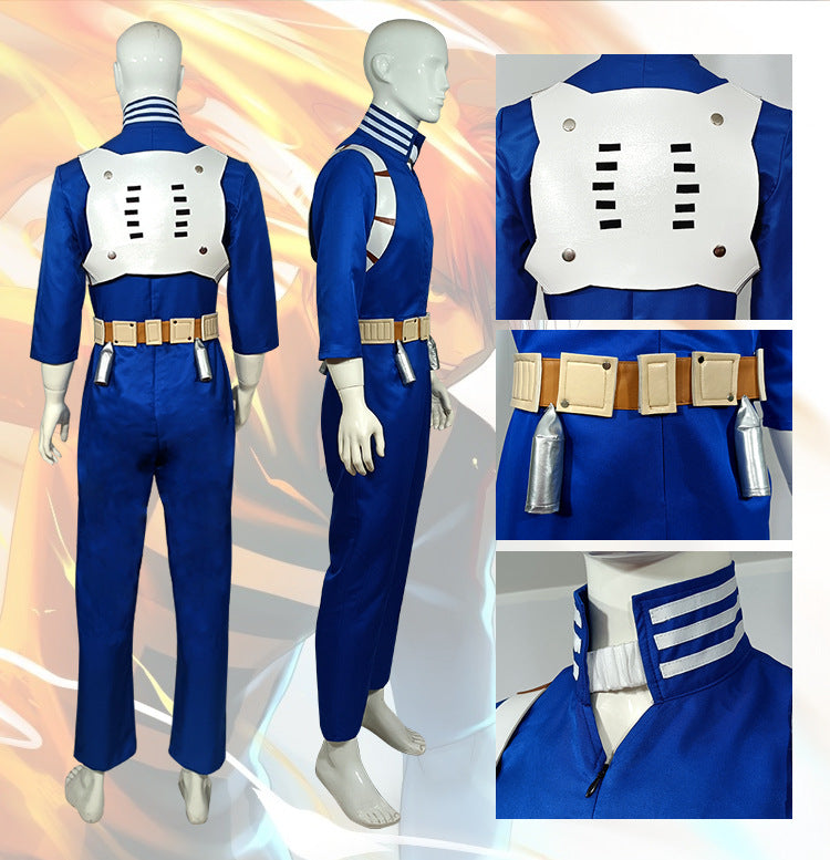 Shoto's Hero Costume +Wigs+Boots  Todoroki Shoto Whole Set Costume Outfit