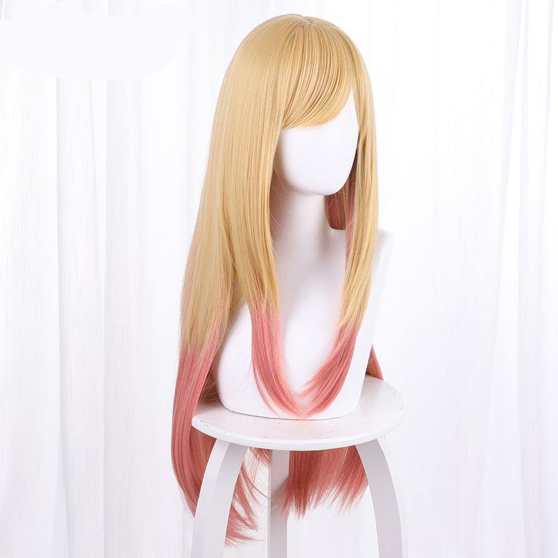 Kitagawa Marin Uniform Dress Costume With Wigs Full Set Halloween Outfit
