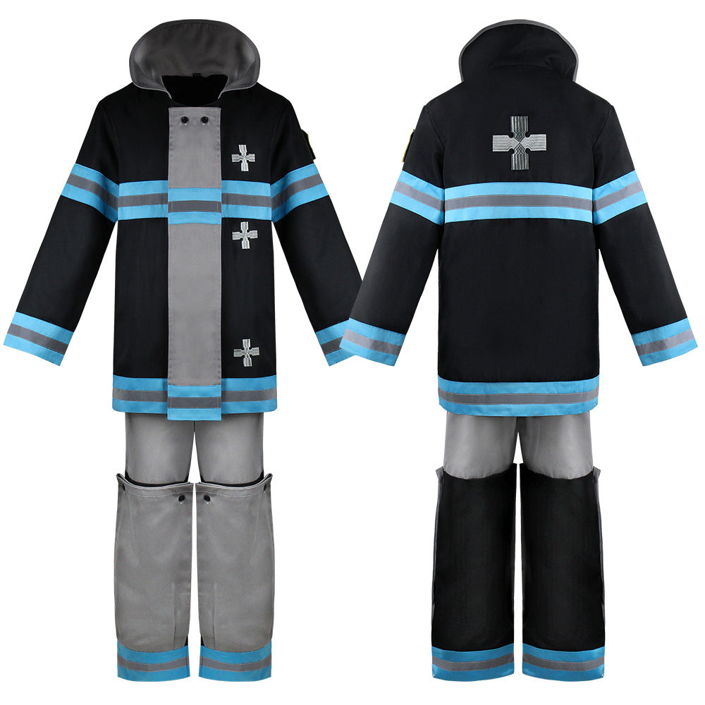 Special Fire Force Company 8 Uniform Costume Shinra Kusakabe Costume Outfit