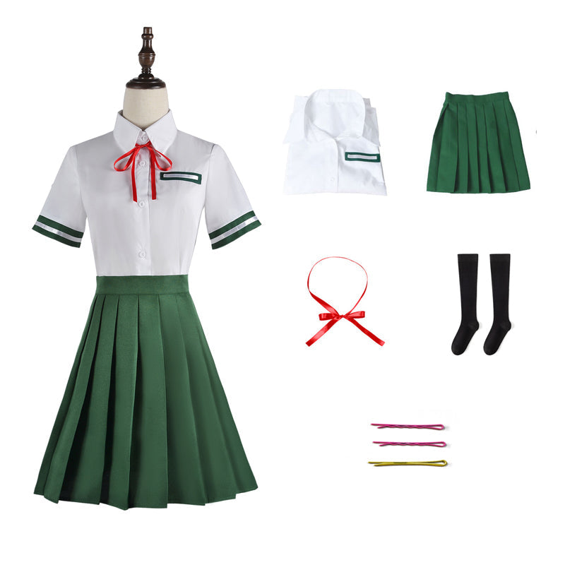 Suzume Iwado Suzume Cosplay Costume Uniform Girls Women Halloween Costume Dress Outfit
