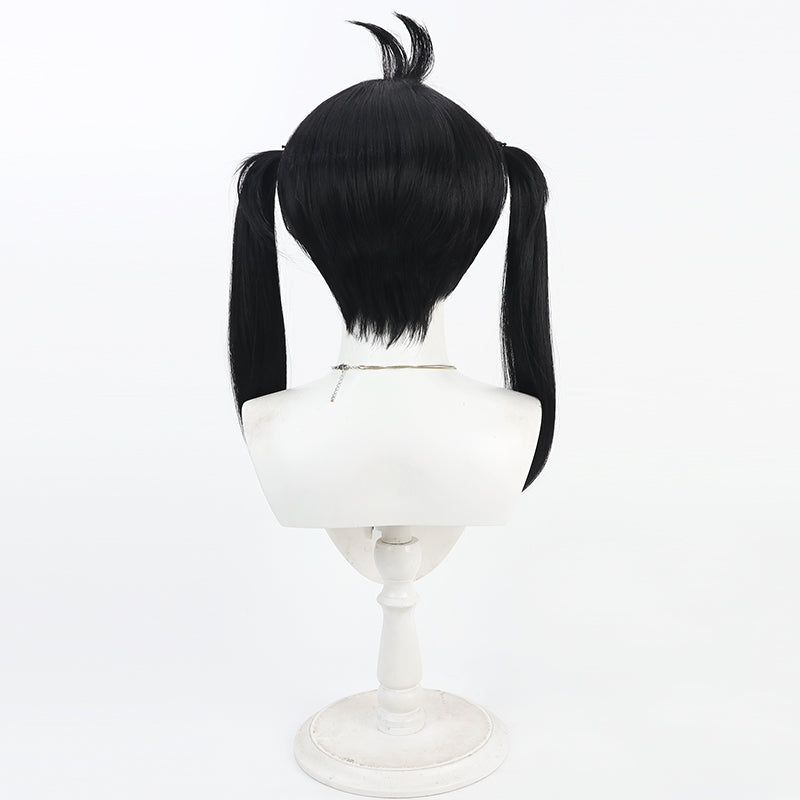 Tamaki Kotatsu Cosplay Wigs Twintails Black Wigs