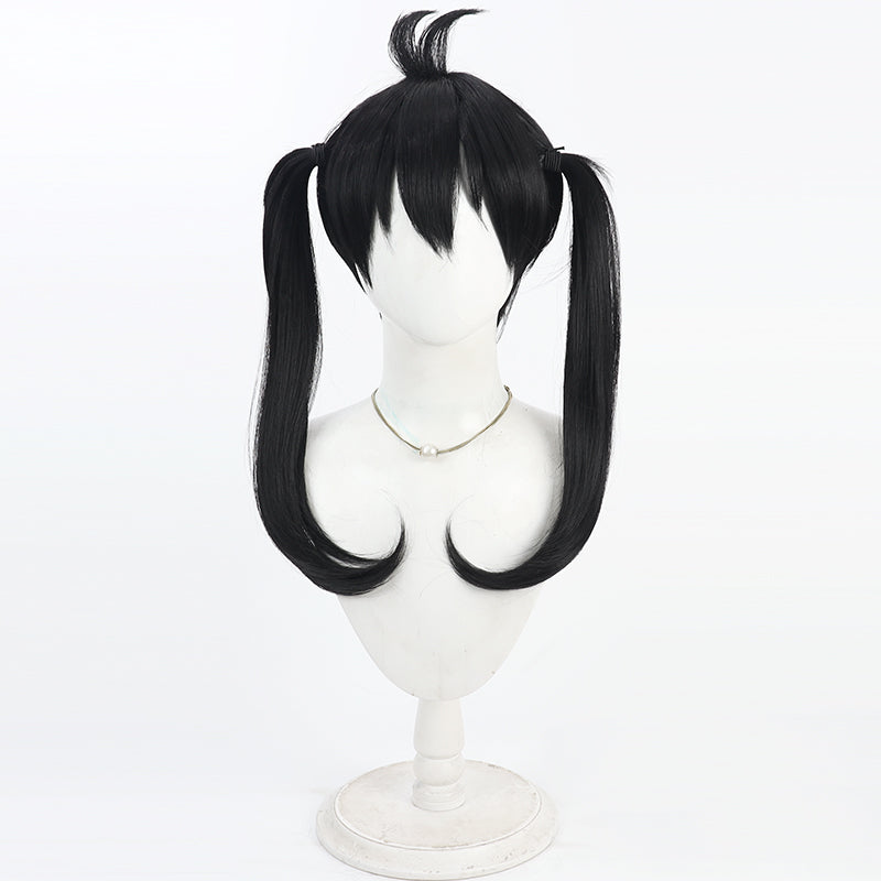 Tamaki Kotatsu Cosplay Wigs Twintails Black Wigs