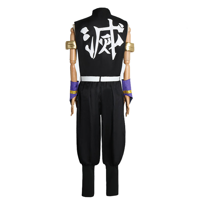 Anime Sound Hashira Tengen Uzui Cosplay Costume Outfit Full Set