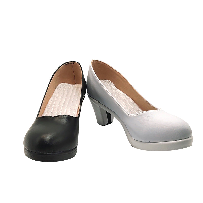 Elizabeth Liones Pink Uniform Costume+Wigs+Cosplay Shoes Full Set Halloween Cosplay Outfit