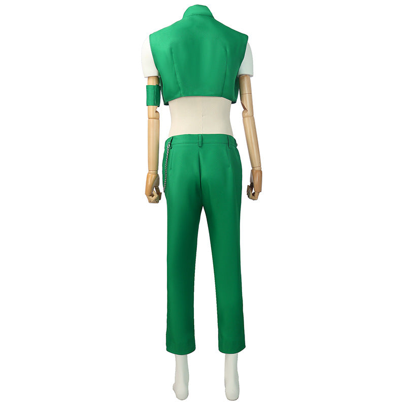 Meliodas Holy War Cosplay Outfit Green Suit Costume Halloween Carnival Costume