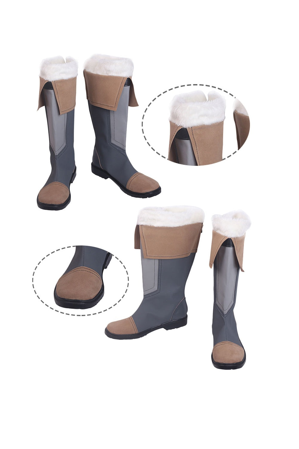 Naofumi Iwatani Cosplay Boots Costume Shoes Unisex
