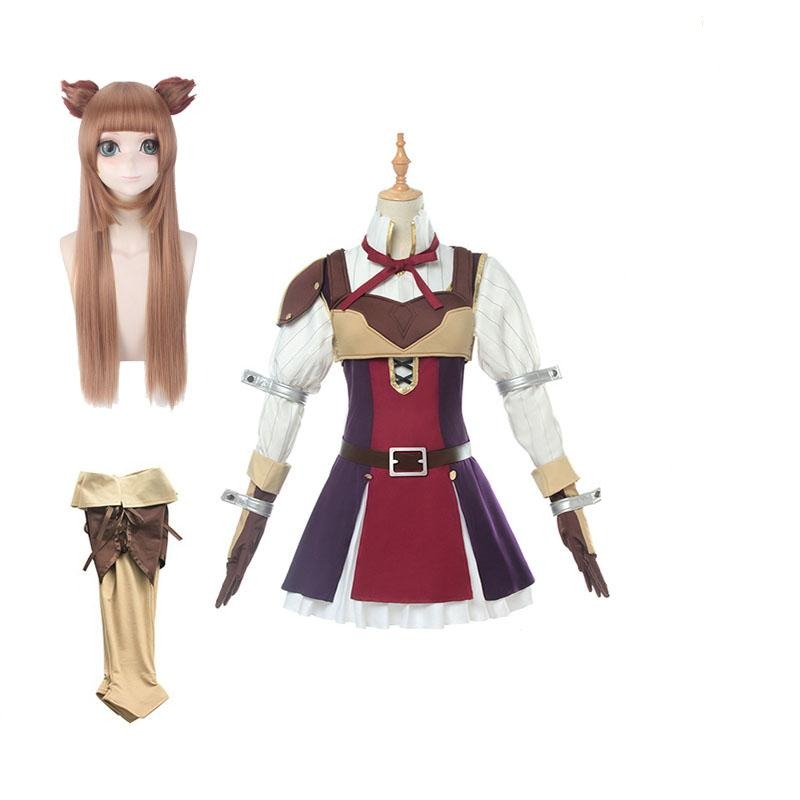 Raphtalia Cosplay Costume Full Sets With Wigs Halloween Cosplay Outfit Set