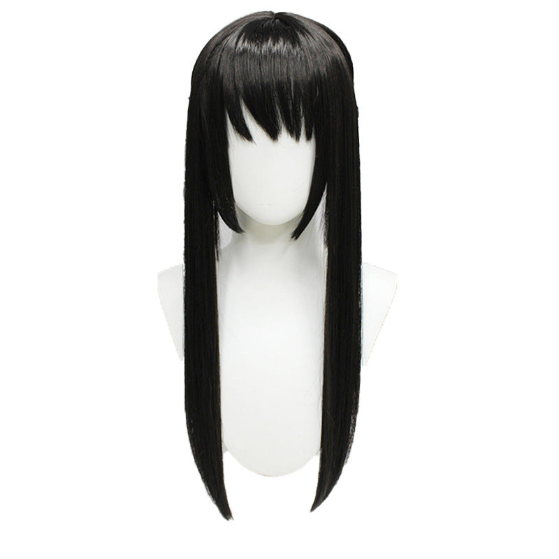 Yor Costume Wigs Briar Cosplay Wigs Black Long Wigs