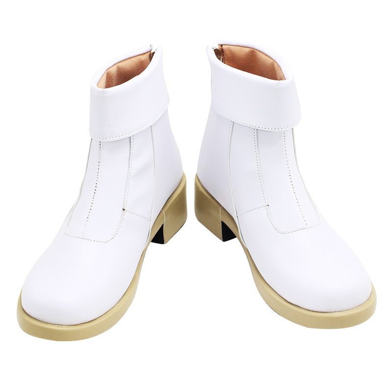 Toge Inumaki Cosplay Shoes White Boots Halloween Costume Accessories