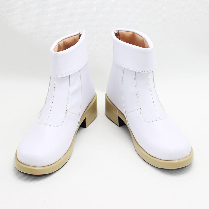 Toge Inumaki Cosplay Shoes White Boots Halloween Costume Accessories