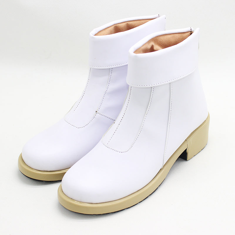 Toge Inumaki Cosplay Shoes White Boots Halloween Costume Accessories