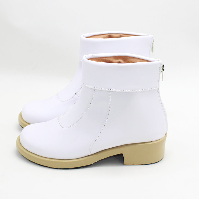 Toge Inumaki Cosplay Shoes White Boots Halloween Costume Accessories