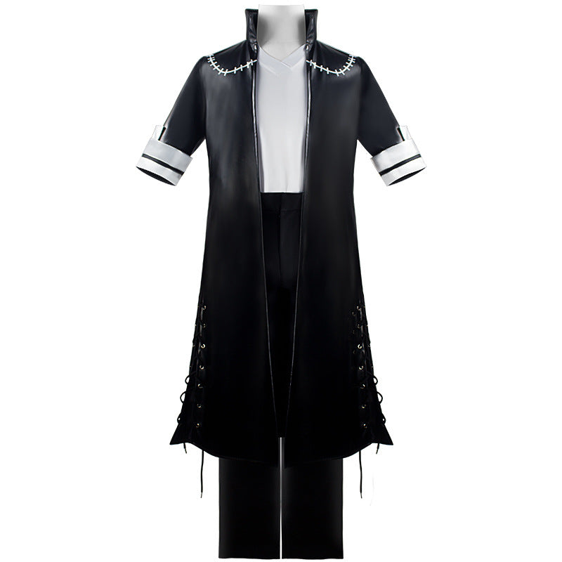 Toya Todoroki Dabi Cosplay Costume Suit Dabi Villain Costume Full Set With Cloak
