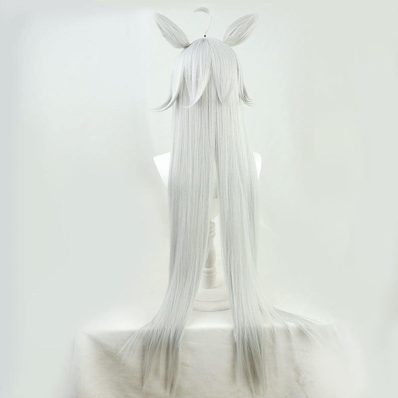 Uma Musume: Pretty Derby Cosplay Oguri Cap Cosplay Silver Wigs