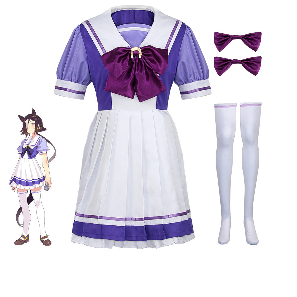 Uma Musume: Pretty Derby School Uniform Costume Cosplay Dress Halloween Costume